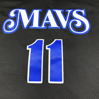 Men's Dallas Mavericks Kyrie Irving #11 Black 2023/24 Swingman Jersey1 - City Edition