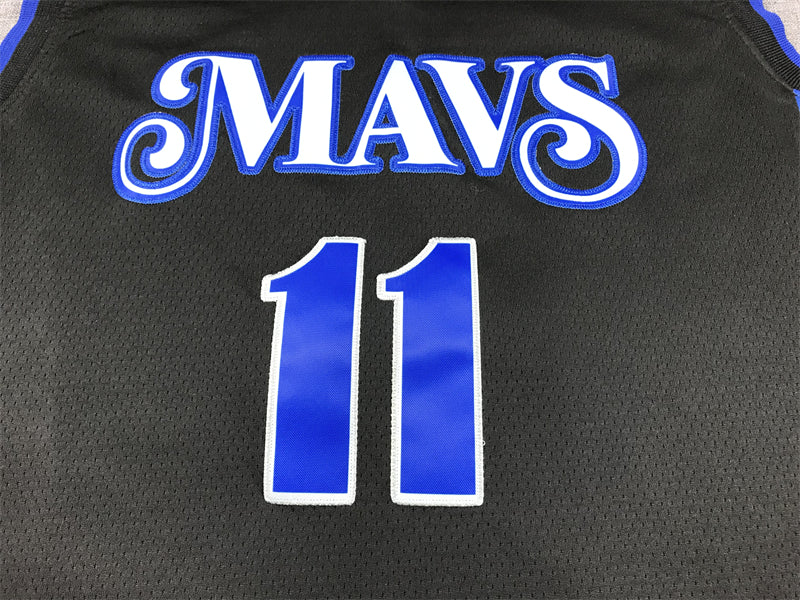 Men's Dallas Mavericks Kyrie Irving #11 Black 2023/24 Swingman Jersey1 - City Edition