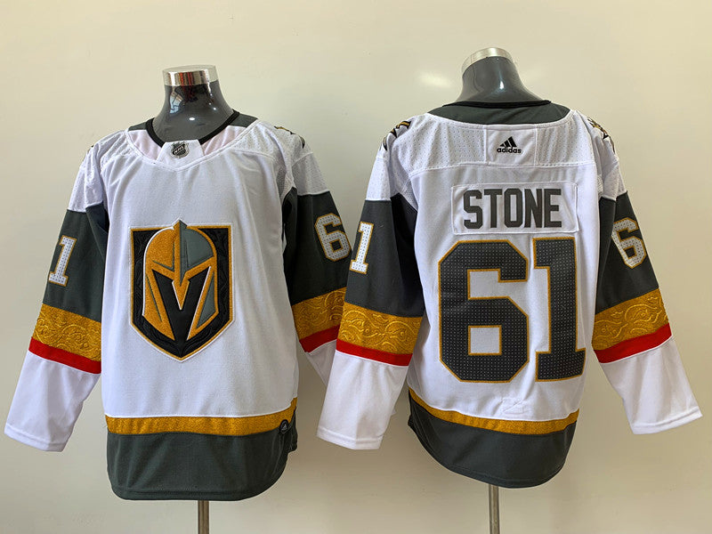 Men's Vegas Golden Knights Mark Stone #61 White Breakaway Player Jersey1