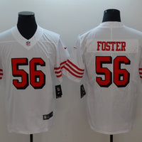 Men's San Francisco 49ers Ruben Foster #56 White Game Jersey1