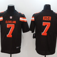 Men's Cleveland Browns DeShone Kizer #7 Brown Game Jersey1