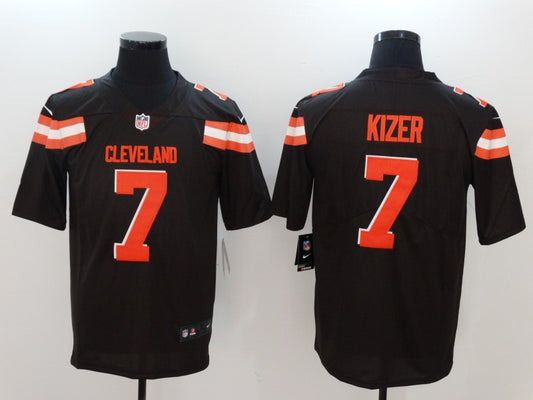 Men's Cleveland Browns DeShone Kizer #7 Brown Game Jersey1