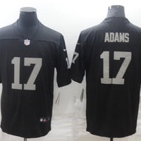 Men's Las Vegas Raiders #17 Davante Adams Black Game Jersey1 Stitched American Football Jerseys