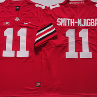 Men's Ohio State Buckeyes Jaxon Smith-Njigba #11 Scarlet Player Game Jersey