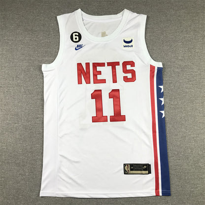 Men's Brooklyn Nets Kyrie Irving #11 White 2022/23 Swingman Jersey1 - Classic Edition