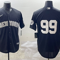 Men's New York Yankees Aaron Judge #99 Black Player Jersey1