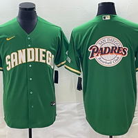 Men's San Diego Padres Green Replica Player Jersey1