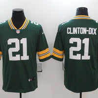 Men's Green Bay Packers Ha Ha Clinton-Dix #21 Green Game Player Jersey1