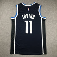 Men's Dallas Mavericks Kyrie Irving #11 Navy Swingman Jersey1 - Statement Edition