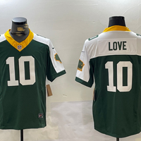 Men's Green Bay Packers Jordan Love #10 Green Team Game Jersey1