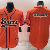 Men's Chicago Bears Orange Game Jersey1