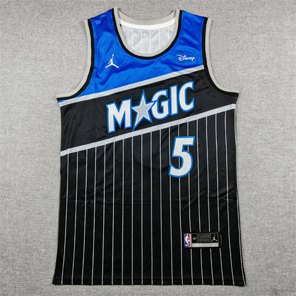 Men's Orlando Magic Paolo Banchero #5 Black Swingman Jersey - Statement Edition