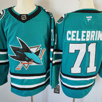 Macklin Celebrini San Jose Sharks Green Jersey