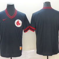 Men's Boston Red Sox Navy Replica Blank Jersey1