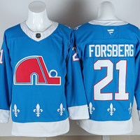 Men's Colorado Avalanche Peter Forsberg #21 Blue Player Jersey