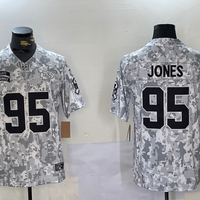 Men's Kansas City Chiefs Chris Jones #95 Arctic Camo 2024 Salute to Service Limited Jersey1