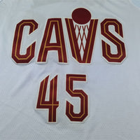 Men's Cleveland Cavaliers Donovan Mitchell #45 White Swingman Jersey1 - Association Edition
