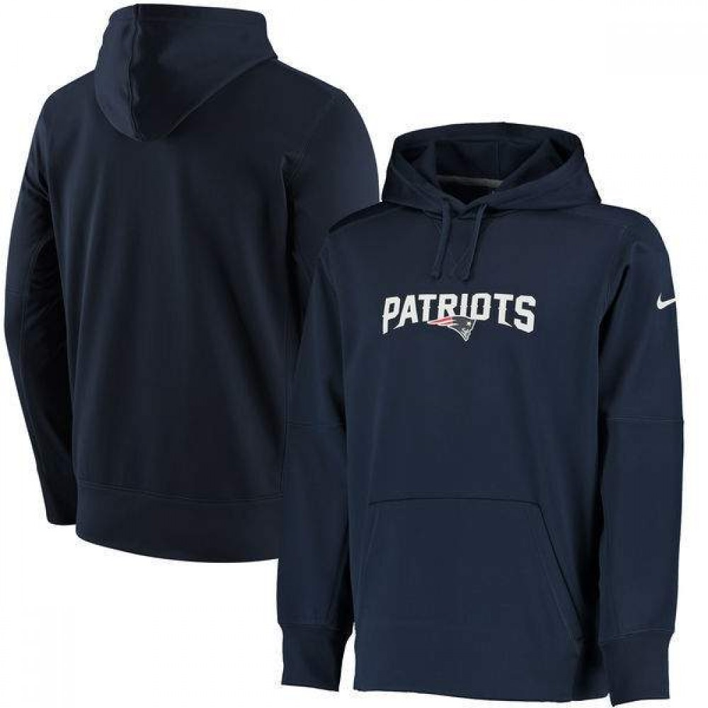 Men's New England Patriots Club Therma NFL Pullover Hoodie