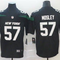 Men's New York Jets C. J. Mosley #57 Black Game Jersey1