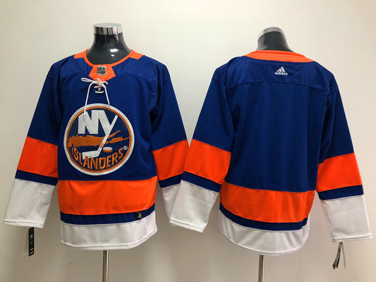 Men's New York Islanders Blue Breakaway Home Blank Jersey1
