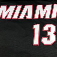 Men's Miami Heat Bam Adebayo #13 Black 2022/23 Fast Break Replica Jersey1 - Icon Edition