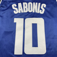Men's Sacramento Kings Domantas Sabonis #10 Blue 2023/24 Swingman Jersey1 - City Edition