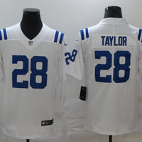 Jonathan Taylor #28 Indianapolis Colts White Game Jersey - JerseysFreak