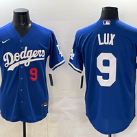 Men's Los Angeles Dodgers Gavin Lux #9 Royal Limited Player Jersey