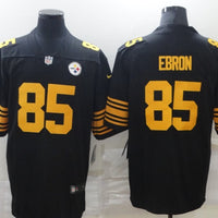 Men's Pittsburgh Steelers Eric Ebron #85 Black Alternate Legend Jersey1