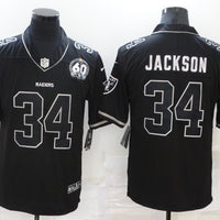 Bo Jackson Las Vegas Raiders Black Jersey
