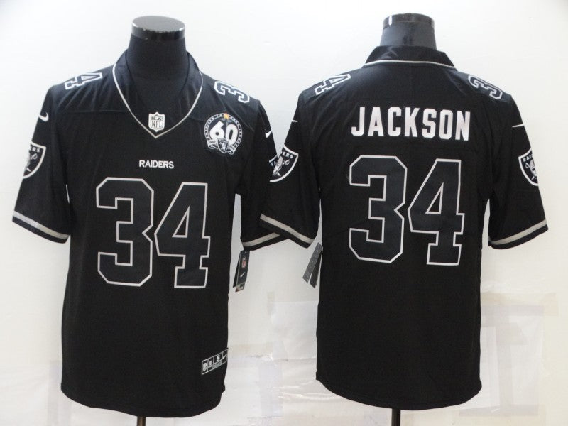 Bo Jackson Las Vegas Raiders Black Jersey
