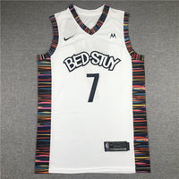 Men's Brooklyn Nets Kevin Durant #7 White Swingman Jersey1 - City Edition
