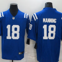 Peyton Manning #18 Indianapolis Colts Blue Game Jersey - JerseysFreak