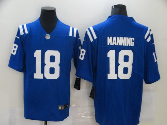 Men's Indianapolis Colts Peyton Manning #18 Blue Game Jersey1