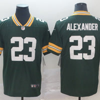 Men's Green Bay Packers Jaire Alexander #23 Green Game Jersey1