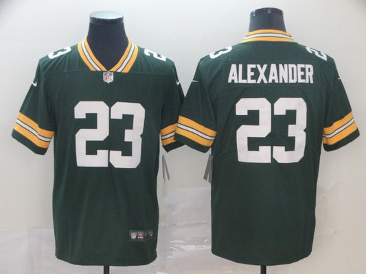 Men's Green Bay Packers Jaire Alexander #23 Green Game Jersey1