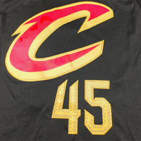 Men's Cleveland Cavaliers Donovan Mitchell #45 Black Swingman Jersey1 - Statement Edition