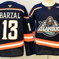 Men's New York Islanders Mathew Barzal #13 Fanatics Navy Player Jersey