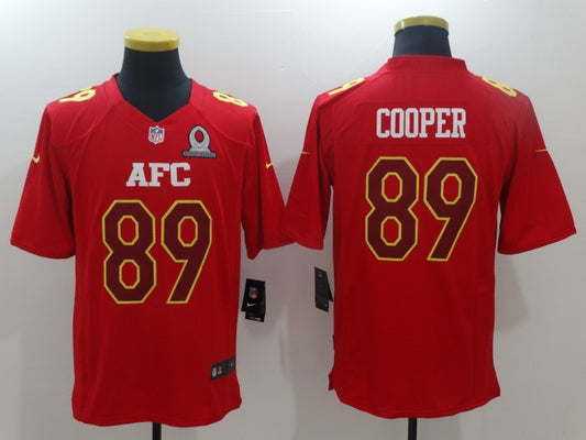 Men's Las Vegas Raiders Amari Cooper #89 Red Game Jersey1