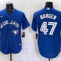 Men's Toronto Blue Jays Addison Barger #47 Royal Replica Player Jersey