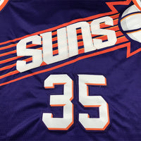 Men's Phoenix Suns Kevin Durant #35 Purple 2023/24 Fast Break Replica Jersey1 - Icon Edition