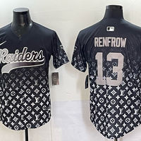 Men's Las Vegas Raiders Hunter Renfrow #13 Black Team Game Jersey