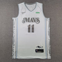 Men's Dallas Mavericks Kyrie Irving #11 White 2024/25 Swingman Player Jersey1 - City Edition