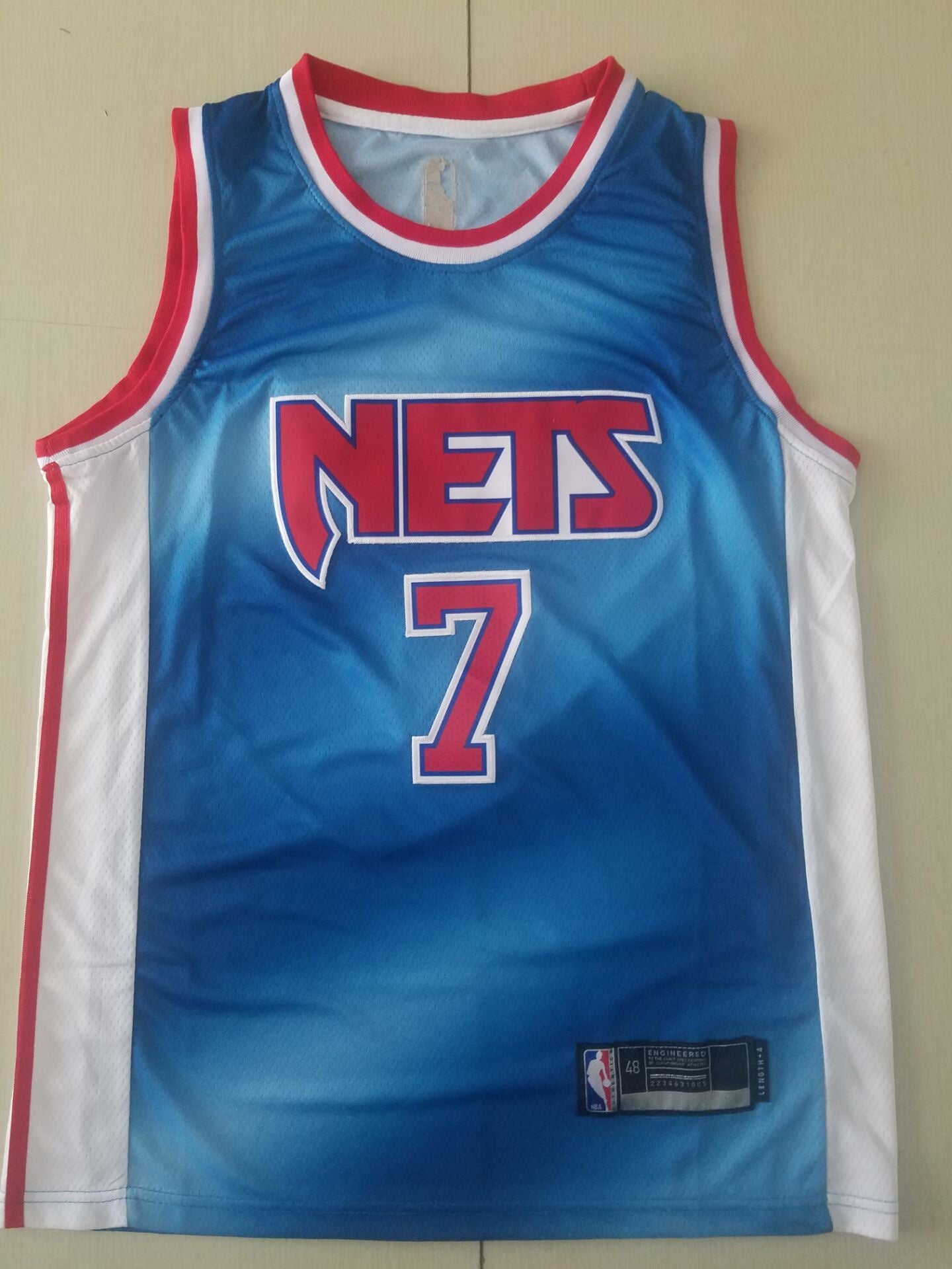 Men's Brooklyn Nets Kevin Durant #7 Blue Swingman Player Jersey1