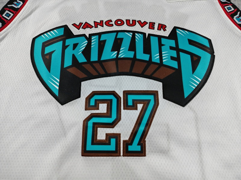 Men's Memphis Grizzlies Cameron Boozer #27 White Swingman Jersey