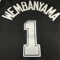 Victor Wembanyama San Antonio Spurs Black Statement Edition Jersey - 4