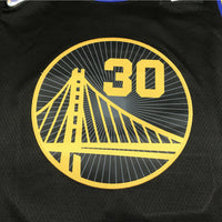 Men's Golden State Warriors Stephen Curry Fanatics Branded Black Classic Jersey1