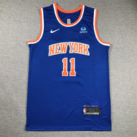 Jalen Brunson New York Knicks Blue Icon Edition Jersey