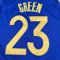 Men's Golden State Warriors Draymond Green Fast Break Replica Player Team Jersey1