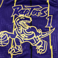 Men's Toronto Raptors Tracy McGrady 1998-99 Purple Hardwood Classics Swingman Jersey1